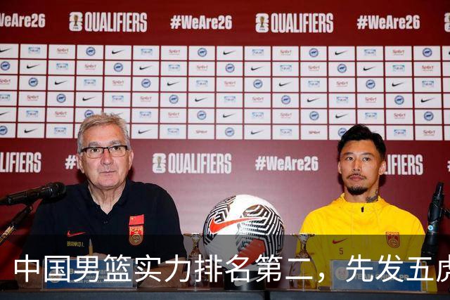 中国男篮实力排名第二，先发五虎已基本确定，击败日本不在话下